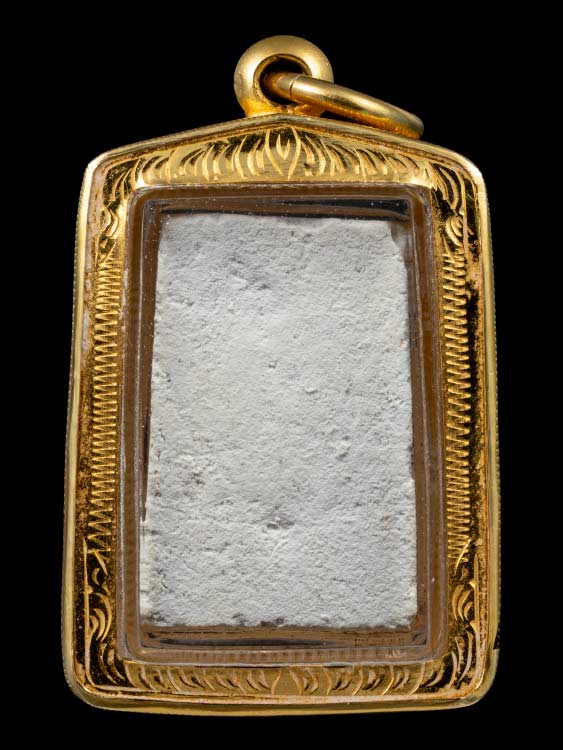 พระสมเด็จพิมพ์คะแนนบางขุนพรหม ปี2509 สภาพสวย หายาก พร้อมเลี่ยมทอง-1